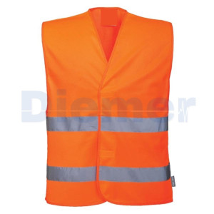 Chaleco Reflectante Homologado Ch-1 Naranja